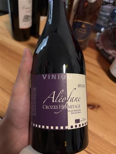 Vallée du Rhône Crozes-hermitage Aléofane 2019
