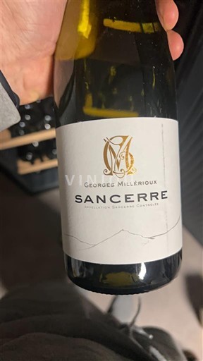 Vin Blanc sec Domaine Georges Millerioux 2023 France Vallée de la Loire Sancerre AOC