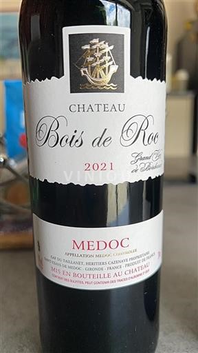 Bordeaux Médoc Château Bois De Roc 2021