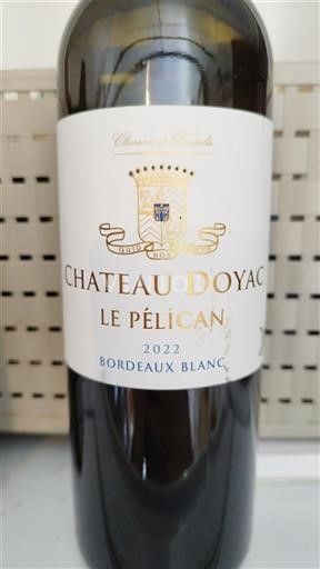 Bordeaux Bordeaux trắng Château Doyac Le Pélican 2022
