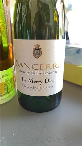 Loirevallei Sancerre Domaine Baillyreverdy La Mercy-Dieu 2023