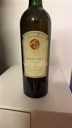 Zuidwest-Frankrijk Jurançon Domaine Cauhapé Chant des Vignes 2001