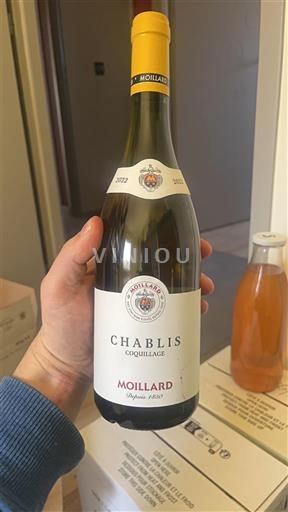 Burgundija Chablis Domaine Moillard Coquillage 2022