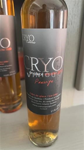 Québec Không được chỉ định Cidrerie Cryo Prestige 2018