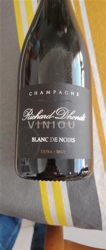 Champaña Champán Richard-dhondt Blanc de Noirs Sin añada