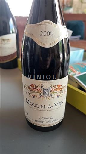 Beaujolais Moulin-à-vent Benoît Lafont 2009