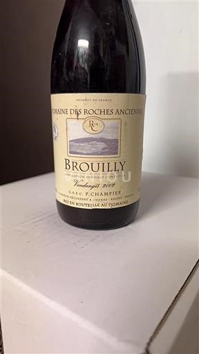 Beaujolais Brouilly Domaine Des Roches Anciennes 2002