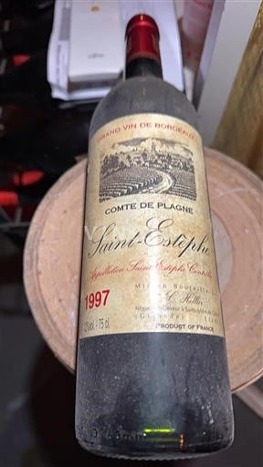 Bordeaux Saint-Estèphe Comte De Plagne 1997
