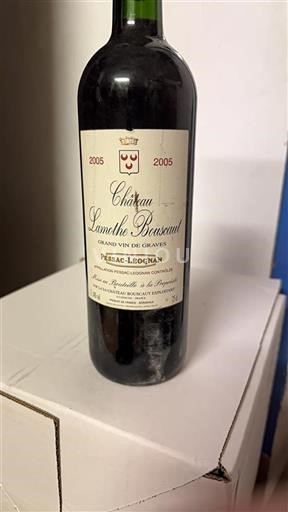 Bordéus Pessac-Léognan Château Lamothebouscaut 2005