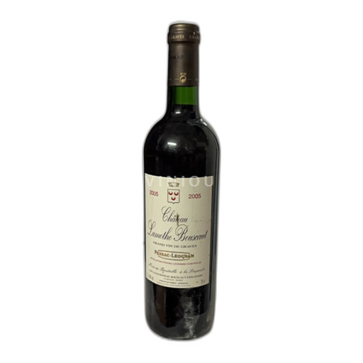 Vin Rouge sec Château Lamothe-Bouscaut 2005 France Bordeaux Pessac-Léognan AOC