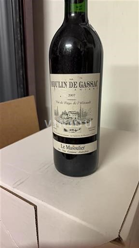 Languedoc Ospecificerad Moulin De Gassac Le Masoulier 2007