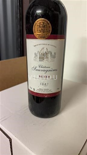 Sud-Ovest Buzet Château Sauvagnères 2007