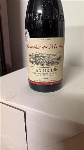 Údolí Rhôny Côtes-du-Rhône-villages Domaine Mistral Plan de Dieu 2009