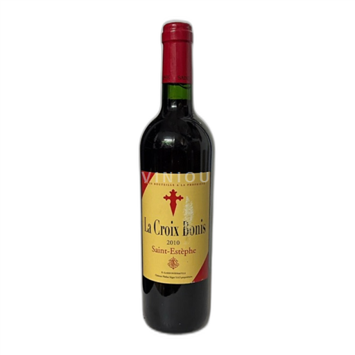 Vin Rouge sec La Croix Bonis 2010 France Bordeaux Saint-Estèphe AOC