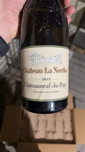Vallée du Rhône Châteauneuf-du-pape Château La Nerthe 2019