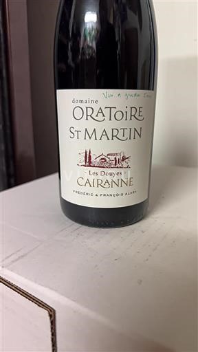 Rona dolina Cairanne Oratoire St Martin Les Douyes 2015