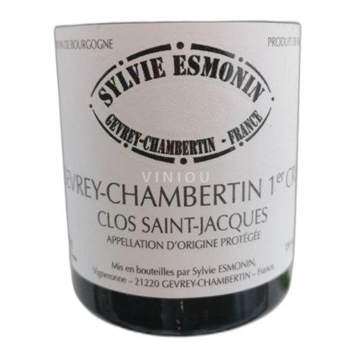 Burgundy Gevrey-Chambertin Premier Cru Domaine Esmonin Clos Saint Jacques 2018