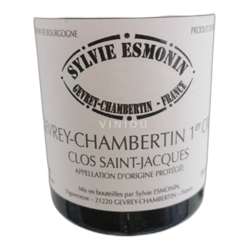 Burgundi Gevrey-Chambertin Premier Cru Sylvie Esmonin Clos Saint Jacques 2016