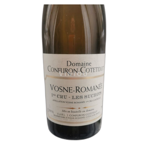 Vin Rouge sec Les Suchots Domaine Confuron-Cotetidot 2012 France Bourgogne Vosne-romanée AOC Premier Cru