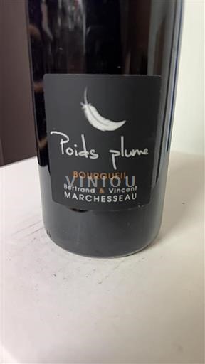Údolí Loiry Bourgueil Bertrand & Vincent Marchesseau Poids Plume 2020