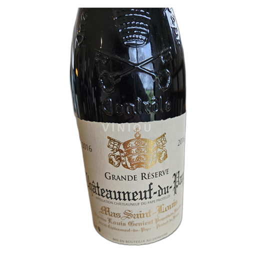 Rhône Valley Châteauneuf-du-Pape Mas Saintlouis Grande Réserve 2016