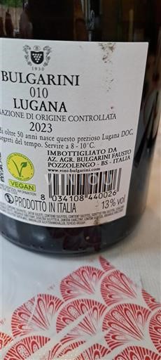 Lombardía Lugana Bulgarini 010 Lugana 2023