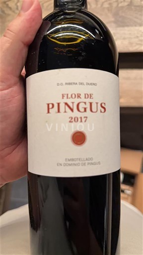 Castilla y León Ribera del Duero Dominio De Pingus Flor de Pingus 2017