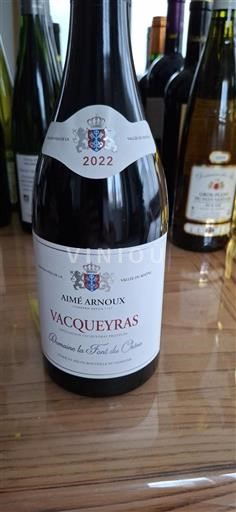 Rhône Valley Vacqueyras La Font Du Chêne 2022