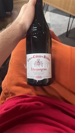 Rhône Valley Vacqueyras Vignerons De L'enclave Les Saules 2023