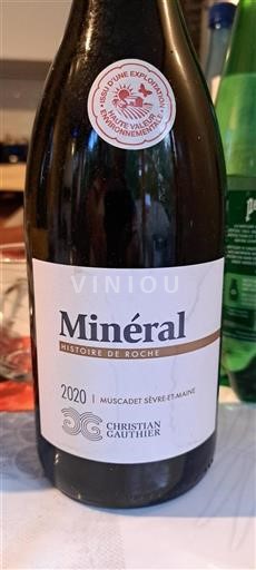 Loiredalen Muscadet-Sèvre-et-Maine Christian Gauthier Minéral 2020