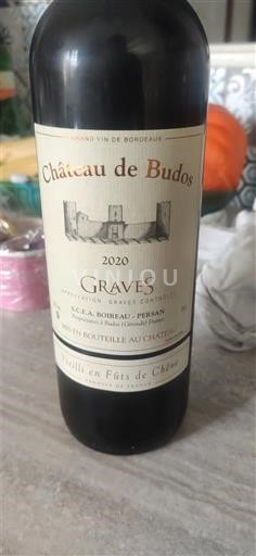 Bordeaux Graves Château Budos 2020
