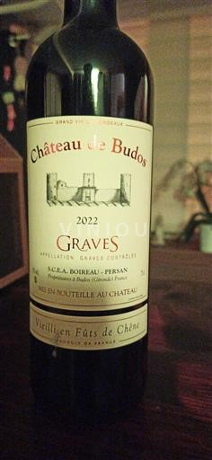 Bordeaux Graves Château Budos 2022