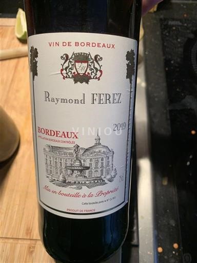 Bordeaux Raymond Ferez 2019