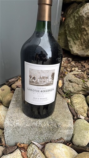 Bordeaux Haut-Médoc Château Lamothe Bergeron 2015