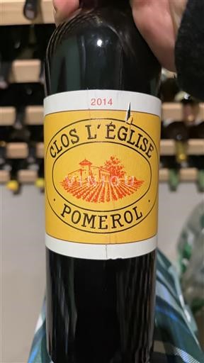 Bordoja Pomerol Clos L'église 2014