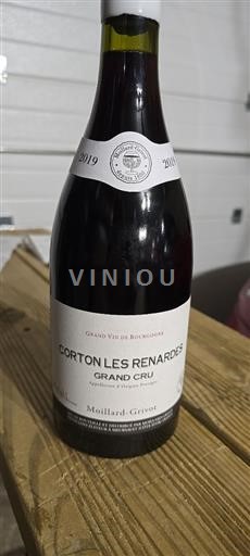 Borgoña Corton Grand Cru Domaine Moillard Corton Les Renardes 2019