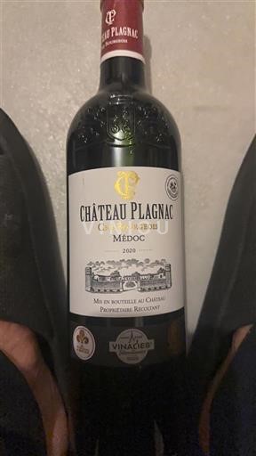 Bordeaux Médoc Château Plagnac 2020