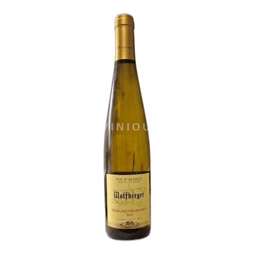 Vin Blanc moelleux Wolfberger 2021 France Alsace Vin de France