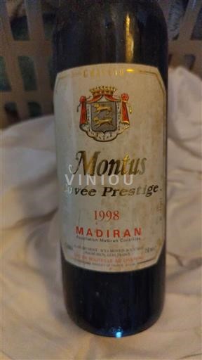 Südwestfrankreich Madiran Château Montus Prestige 1998