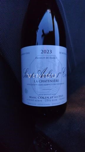 Bourgogne Saint-Aubin Premier Cru Marc Colin Et Ses Fils La Chatenière 2023