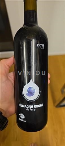 Wallis Humagne Rouge Orlaya 2018