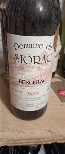 Southwest Bergerac Domaine Siorac 1990