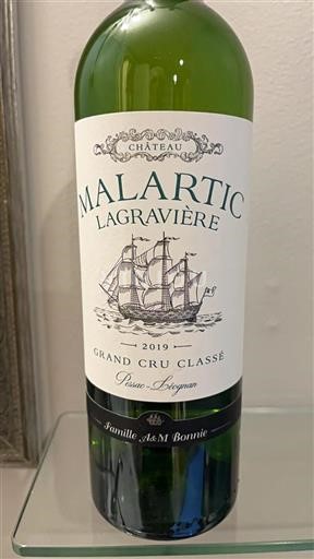 Burdeos Pessac-Léognan Château Malartic-Lagravière 2019