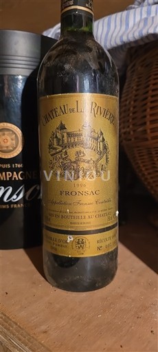 Burdeos Fronsac Château La Rivière 1996