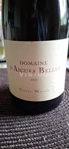 Languedoc Unspecified Domaine Aigues Belles Nicole 2020