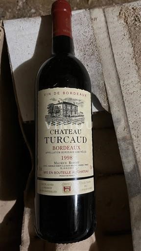 Bordeaux Château Turcaud 1998