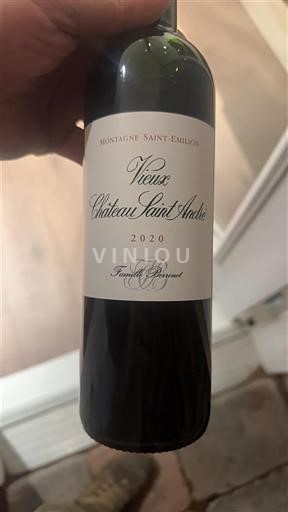 Bordeaux Montagne-saint-émilion Château Vieux Saintandré 2020