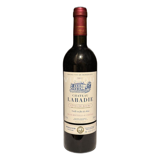 Bordeaux Côtes-de-bourg Château Labadie 2002