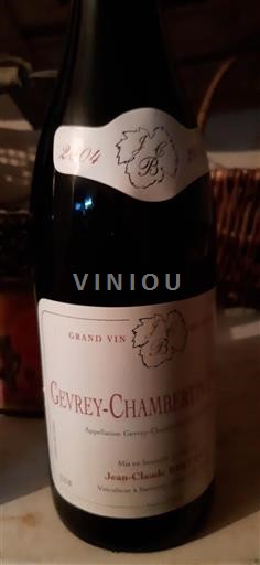Burgundija Gevrey-chambertin Jean Claude Belland 2004