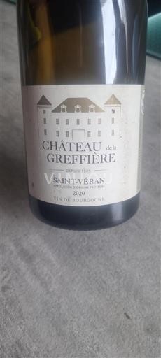 Burgundy Saint-Véran Château La Greffière 2020
